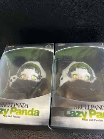 정품 skullpanda lazy panda 스컬팬더 2개 세트