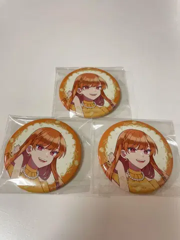카라피치 에토 푸피파 캔뱃지 3개