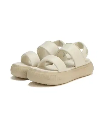PUMA 스포츠 샌들 통굽 MAYU PUFFY SANDALS 화이트