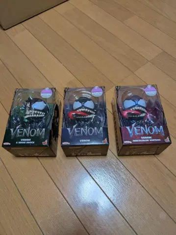 핫토이즈 코스베이비 VENOM 3체 세트