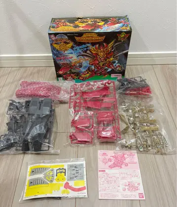 새상품 미조립! 반다이 원조 SD 건담 우주 해적 기사 캡틴 레드