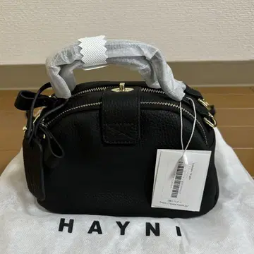 미사용 새상품 HAYNI 베이비 로셰 블랙 (금장 장식 골드)