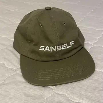 SANSeLF 로고 캡 카키