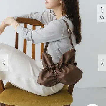 [ RODE SKO ] 셔링 원 핸들 백