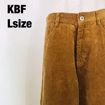 KBF  코듀로이 테이퍼드 팬츠 브라운 C3