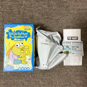 popmart SpongeBob 팝마트 스펀지밥 Flat Fish