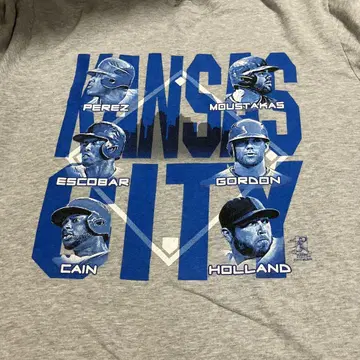캔자스시티 로얄스 T셔츠 MLB 2015년