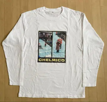 chelmico 언제나 보고 있어 롱T 화이트 M chelmico 굿즈