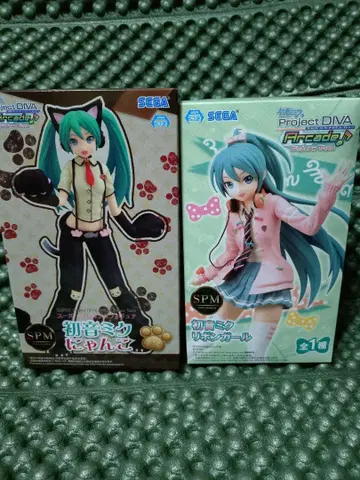 [ 하츠네 미쿠 ] SPM 피규어 ProjectDIVA 냥코 리본 걸