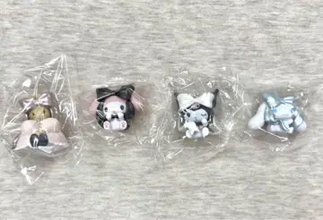 산리오 캐릭터즈 발레 리본 피규어 4개 세트