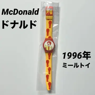 [ 레어 ] 맥도날드 도날드 손목시계 밀토이 맥 McDonald