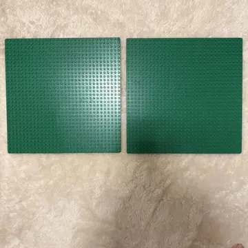 LEGO 그린 컬러 플레이트 2개 세트 레고 묶음 판매