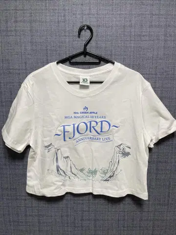[ 새상품급 ] Mrs. GREEN APPLE FJORD 티셔츠 크롭