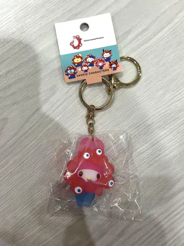 미야쿠미야쿠 키리 입체 마스코트 클리어 컬러 키링 마이멜로디