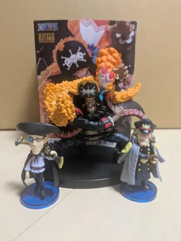 원피스 피규어 검은 수염 해적단 세트