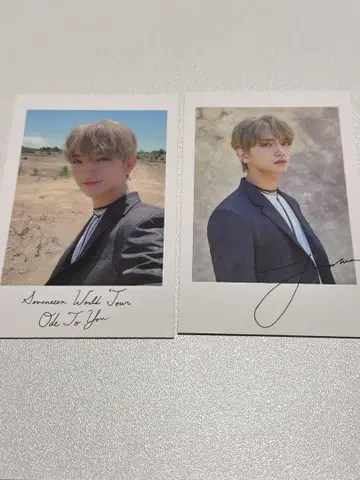 SEVENTEEN Ode to You 조슈아 폴라로이드 사진 세트