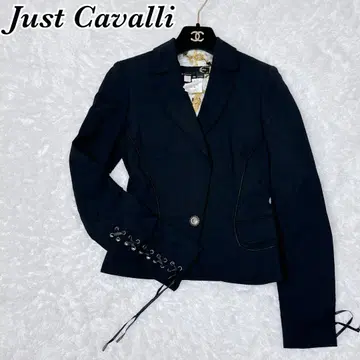 [새상품급] Just Cavalli 저스트카발리 테일러드 자켓 블랙