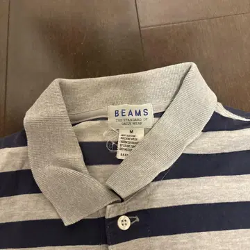 BEAMS 피케 셔츠 M