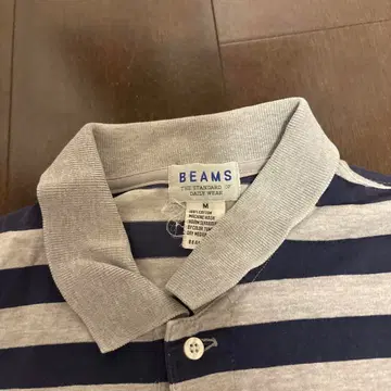 BEAMS 피케 셔츠 M
