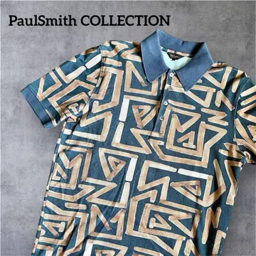 [ 레어 ] PaulSmith 지그재그 프린트 피케 셔츠 폴스미스 카노코