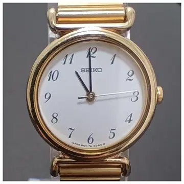 SEIKO 세이코 새상품 배터리 여성용 손목시계 골드 심플