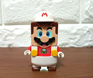 마리오 포함 레고 LEGO 슈퍼 마리오 파워업 세트 파이어 마리오