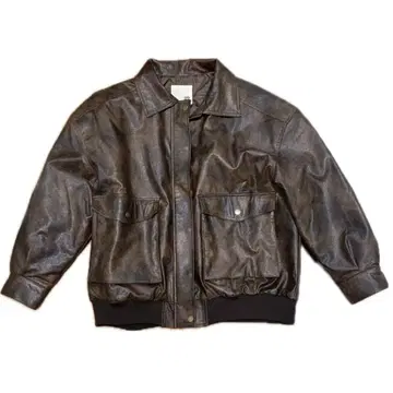 [ JaVa 자바 콜라보 ] 인조 가죽 블루종 자켓 가죽 자켓