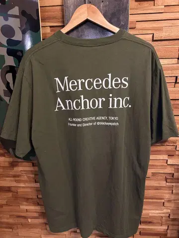 Mercedes Anchor inc. 올리브 셔츠