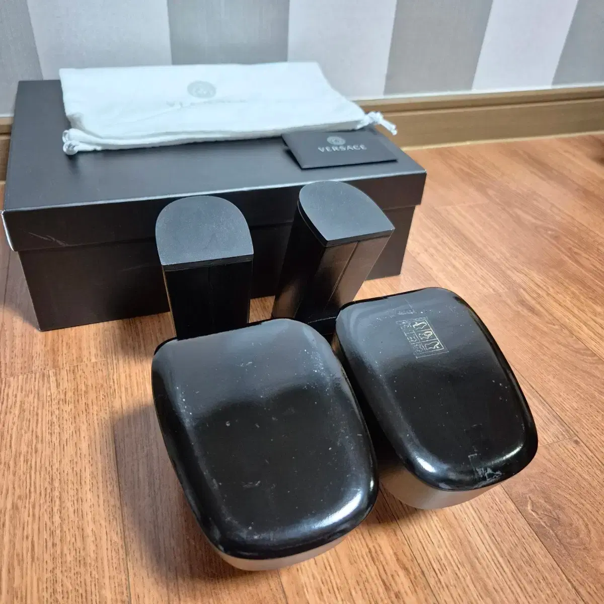 베르사체 메두사95 플랫폼 뮬 샌들 구두