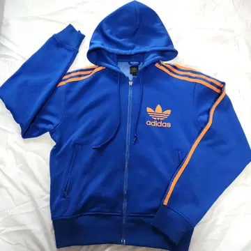 adidas 후데트 후드티 트랙 자켓 만국기 택 M
