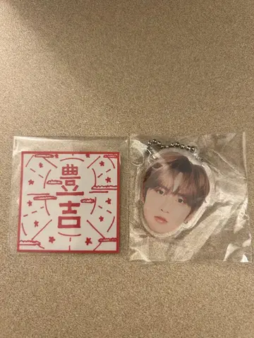 허펑판 얼굴 아크릴 키링 스티커