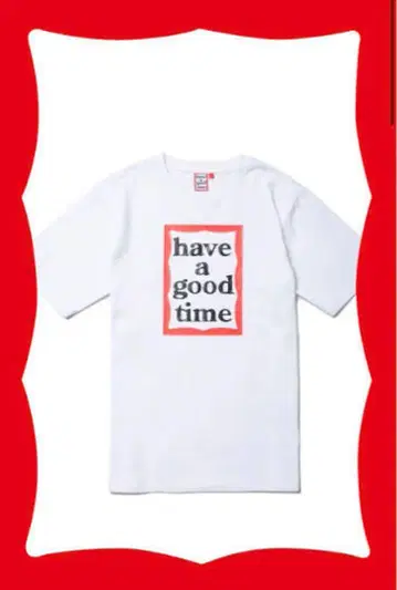 have a good time 셔츠 화이트
