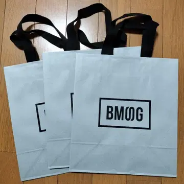 BMSG 트리 빌리지 한정판 로고 페이퍼백 종이 봉투 3세트