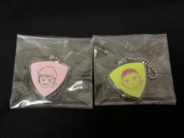 유즈 가챠 피크형 키링 노래하자