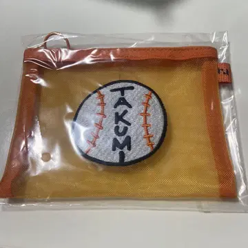 INI XQUARE MASTERPIECE 메쉬 파우치 오자키 타쿠미