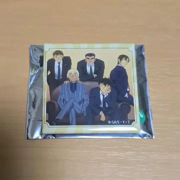 [ 미사용, 익명 배송 ] 코난랜드 메모리얼 캔뱃지 경찰학교조