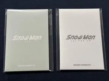 [ 새상품 ] SnowMan 팝업 포토 카드 팩 이와모토 테루
