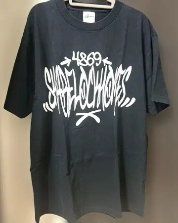 SLH 로고 티셔츠 블랙