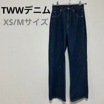 TWW 데님 deep-navy XS/M 사이즈