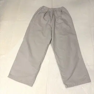새상품급 카구레 캔버스 드로스트 이지 팬츠 아이보리