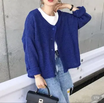 nugu klee 썸머 니트 컬러 가디건
