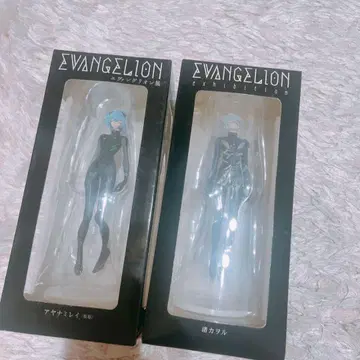 에바 전시회 피규어 아야나미 레이 나기사 카오루 2체 세트
