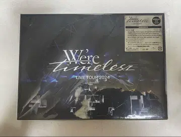 초회 한정판 We're timelesz LIVE TOUR 2024