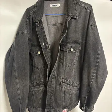 XLARGE 다크 그레이 데님 자켓 L 사이즈