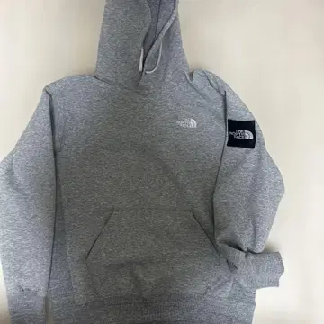 THE NORTH FACE 그레이 후드 부착 후드티 XL