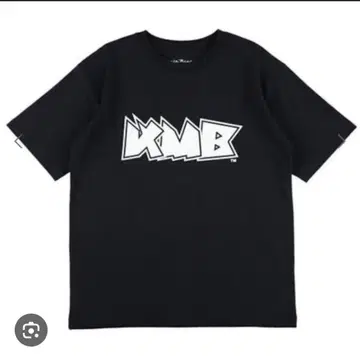 KMB 미우라 코타 브랜드 T셔츠 블랙 로고