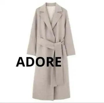 [미사용에 가까운] ADORE 어도어 리버 코트 38