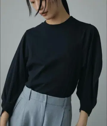 안느크 T셔츠 Threequarter Tuck T-shirts 가을