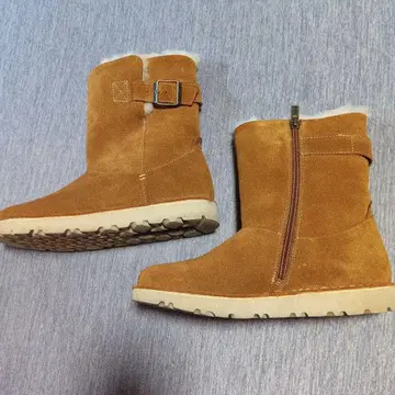 버켄스탁 BIRKENSTOCK 브라운 어그 부츠