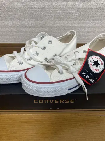 CONVERSE ALL STAR 화이트 로우컷